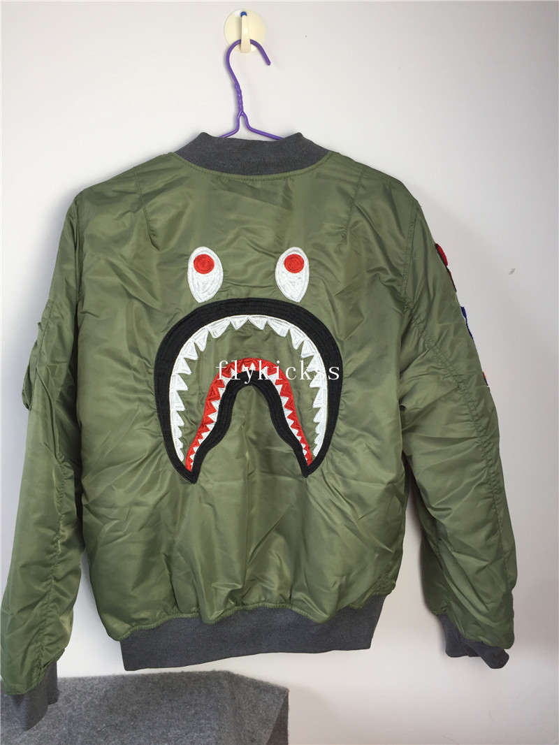 Green Bape Bomber